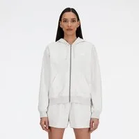 New Balance Sweatjacke Sport Essentials French Terry Full Zip mit durchgehendem Reißverschluss, aus Baumwolle und Polyester