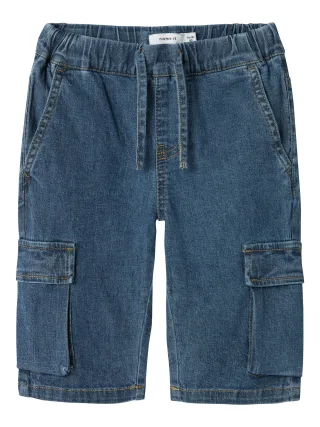 NAME IT - NMMBEN JOGGER DNM KNICKERS 2230-LI H dark blue denim - Gr. - 116