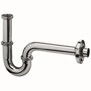Kludi Röhren-Geruchverschlusslängeres Verstellrohr chrom 1026505-00