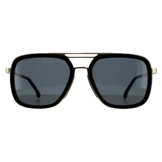 Hugo Boss Aviator Herren Schwarz Gold Grau 90041091