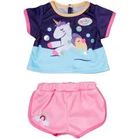 Baby Born Puppenkleidung Einhorn Pyjama 43 cm (Set)