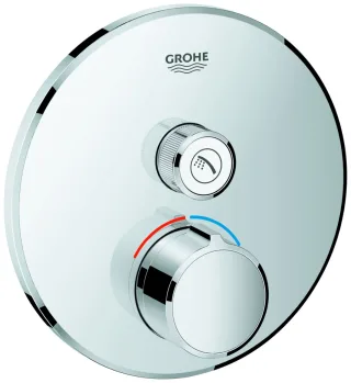 Grohe Unterputzmischer SmartControl 29144 rund FMS 1 Absperrventil chrom, 29144000 29144000