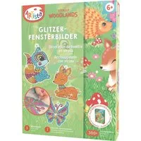 ARTISTA Kreativset Glitzer-Fensterbilder