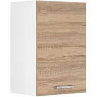 Vicco Hängeschrank R-Line, Sonoma/Weiß, 40 cm (1-St)