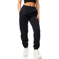 DAILY COTTON Jogginghose im Straight-Fit als Lange Trainingshose Sweatpants Damen Freizeithose mit Bündchen aus Baumwolle