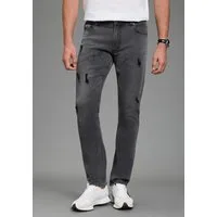 Bruno Banani Slim-fit-Jeans Grady schmale Beinweite, niedrige Leibhöhe, figurbetonte Silhouette