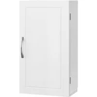 VASAGLE Hängeschrank Badezimmerschrank Badschrank wandmontiert, 18 / 30 x 30 / 60 x 60 cm, mit verstellbaren Ablagen
