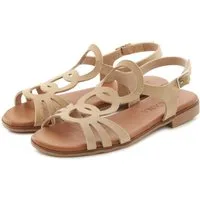LASCANA Sommerschuh Sandale aus hochwertigem Leder, Sandalette, Sommerschuh