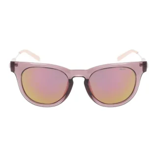 Nike - "Trend" Oval-Sonnenbrille (Braungrau/Fuchsie)