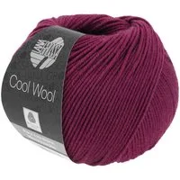 LANA GROSSA COOL WOOL pflegeleichtes Strickgarn extrafeine Merinowolle Häkelwolle, 160 m (Strickgarn aus extrafeiner Merinowolle, kuschelig weich und pflegeleicht), 50 g