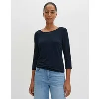 someday 3/4-Arm-Shirt KIROSA Slim aus ECOVERO™ Viskosemix schmale Passform, gerader Schnitt, normale Länge