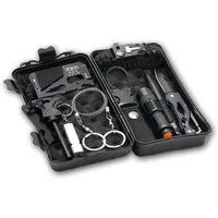 Blanko Outdoor-Küche Survival-Set in Schutzbox 10-Teilig
