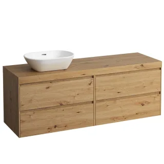 Laufen Waschtischunterschrank und Waschtisch-Platte LANI 495x1570x580 H4065921122671
