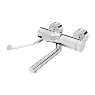 Schell Vitus Einhebel-Waschtisch-Thermostat 016570699 210 mm, Klinik-Armhebel, Desinfektion, verchromt