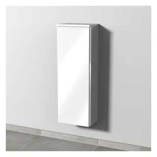 Sanipa 3way Mittelschrank mit 1 Tür, Weiß-Glanz, BS16678 BS16678