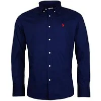 U.S. Polo Assn. Langarmhemd Hemd Popeline Longsleeve Shirt (1-tlg)