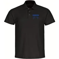 multifanshop Poloshirt Hamburg - Herzschlag - Polo