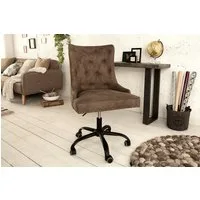 riess-ambiente Drehstuhl VICTORIAN VARIANTENWAHL, Büro · Microfaser · höhenverstellbar · Laufrollen · Home Office