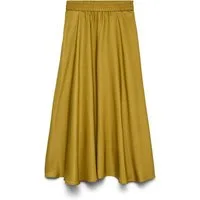 Vero Moda A-Linien-Rock VMMIRA ANKLE SKIRT WVN, Willow