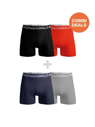 Muchachomalo Herren Boxershorts – 2 Stück Combideal – Herren Unterhosen