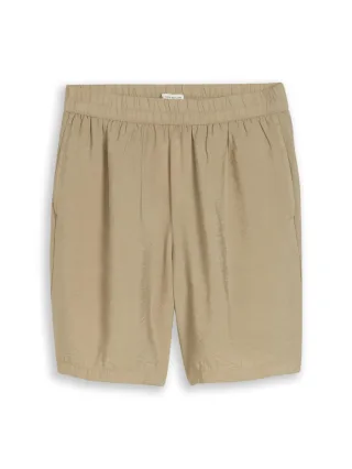 Tom Tailor - Loose-Fit Bermuda grün - Gr. - 34