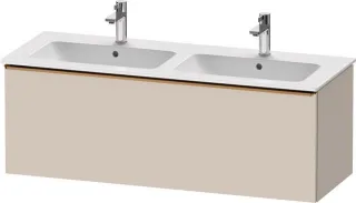 Duravit D-Neo Waschtischunterbau wandhängend Taupe Matt 1280x462x440 mm - DE4265004910000 DE4265004910000