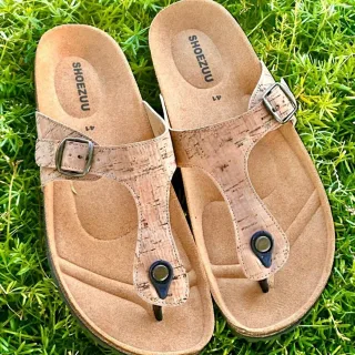 Shoezuu Toe Post Sandalen cork 39