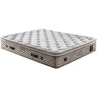 Taschenfederkernmatratze 10 Schichten Taschenfederkern mit Topper 33 cm hoch Magnasand, Bambi, 33 cm hoch