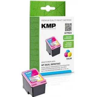 KMP H175CX Tintenpatrone color kompatibel mit HP N9K07AE 304 XL