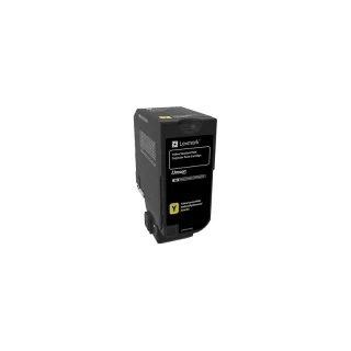 Original 74C2SYE LEXMARK CS72x Toner yellow