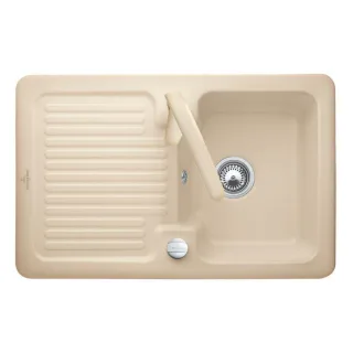 Villeroy und Boch 674500FU 800x510mm Rechteck Ivory CeramicPlus