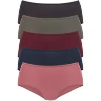 Vivance Taillenslip (5er-Pack) aus elastischer Baumwoll-Qualität