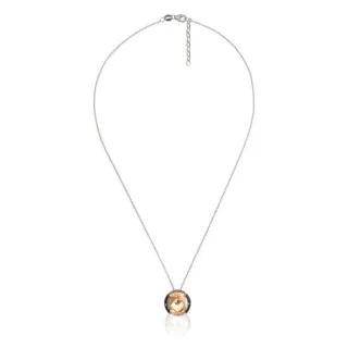 Orphelia Damen-Kette aus 925er Sterlingsilber mit Anhänger – Silber ZH-4574