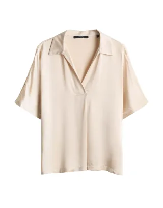 someday - Loose Shirt - Kelucy beige - Gr. - 36