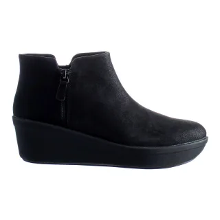 Clarks Schritt Rose Womens Black Stiefel