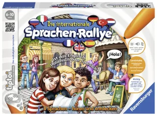Ravensburger 00705 - tiptoi: Die internationale Sprachen-Rallye [ohne Stift]