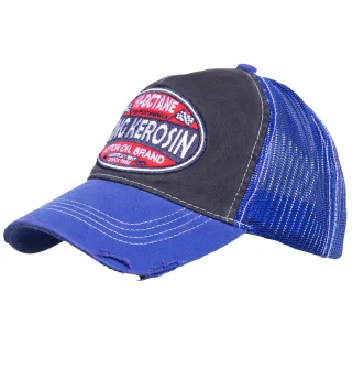 King Kerosin Herren KING KEROSIN Trucker Cap im Used-Look Hi-Octane