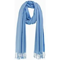 Bovari Schal Pashmina aus 100% Premium Viskose - weich wie Kaschmir -, glänzend wie Seide - 200x70 cm XL Damen-Schal