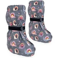 HECKBO Regenfüßlinge Füßlinge Baby ohne Futter verschiedene Motive Babystiefel