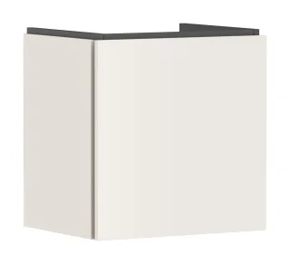 Hansgrohe Waschtischunterschrank Xilesa E 480x380mm m.1 SK Handwaschbecken Sandbeige matt, 5424778 54247780