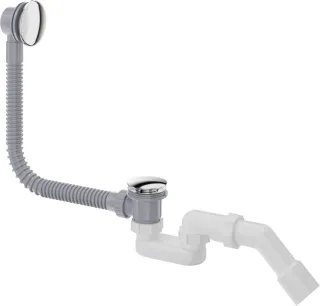 Neuesbad für BATHTUBE mit POP UP Ablauf, mit Überlauf, Chrom NB1DENHC057B1