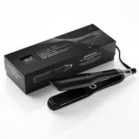 GHD Glätteisen GHD Chronos Max Glätteisen mit breiten Platten schwarz Keramik, Universelle Spannung für weltweiten Einsatz
