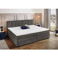 Jockenhöfer Gruppe Boxspringbett Casa Grande in der Breite 240cm, Familienbett mit Bettkasten (1.000 L), 7-Zonen-TTFK-Matratze, KS-Topper, verschiedene Härtegrade wählbar