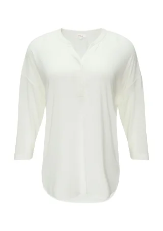 s.Oliver - T-Shirt creme - Gr. - 42