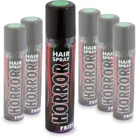 Fries Haarfarbe Horror Haarspray 100 ml farbiges Spray für Halloween & Karneval, Bunte Horror-Looks schnell und auswaschbar