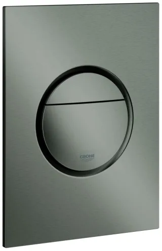 GROHE WC-Betätigung Nova Cosmopolitan S 37601 2-M/Start&Stopp hard graphite geb., 37601AL0 37601AL0