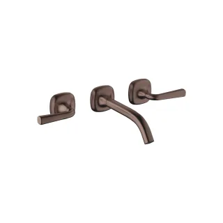 Dornbracht Waschtisch-Wandbatterie ohne Ablaufgarnitur COYA 36712414 Dark Bronze gebürstet (PVD),367 36712414-43
