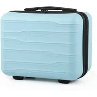CALIYO Kosmetik-Koffer Tragbare Make-up Kosmetikkoffer Make-up Koffer Organizer Box, Auf Trolley befestigbar für Kosmetiktasche für Reise Kulturbeutel