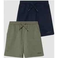 s.Oliver Shorts Leggings 2er-Pack Bermuda aus Jersey