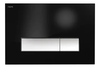MEPA Orbit EC A31/B31/P31/E31 Betätigungsplatte 2-M, matt schwarz, 421866 421866
